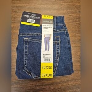 86)Jachs New York Comfort Stretch Denim Jeans, Blue, Size 32x30 **BRAND NEW**